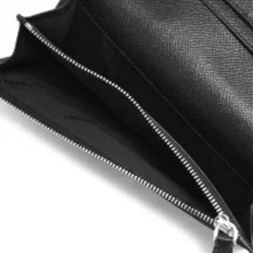 Burberry Long Wallet CAVENDISH ETH Black MS Black